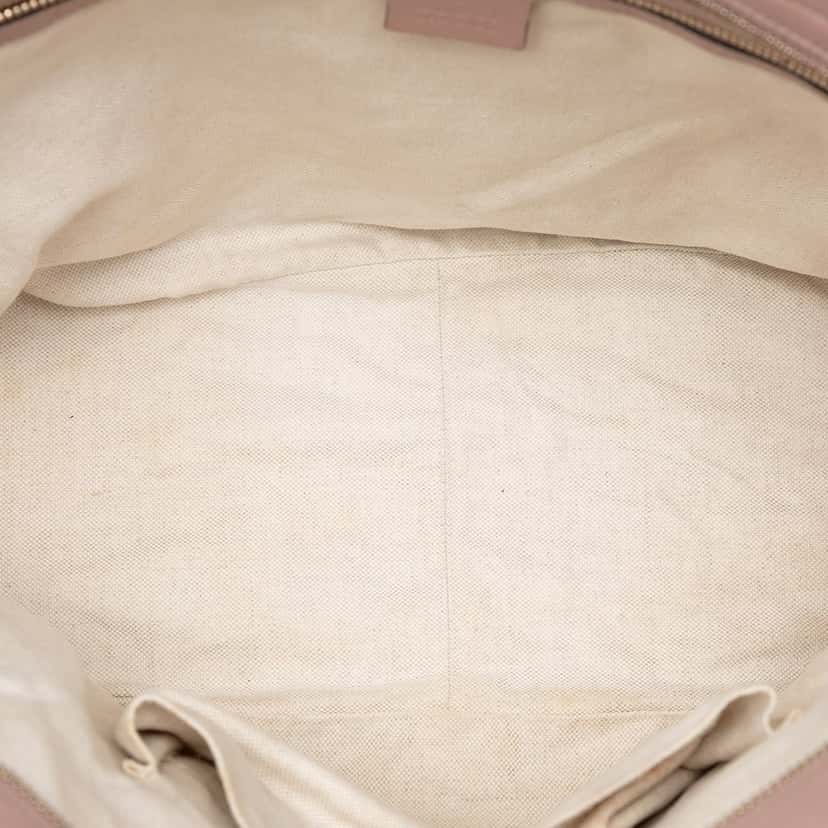 Gucci Guccissima Bree Tote Pink Leather Very good condition - Model View