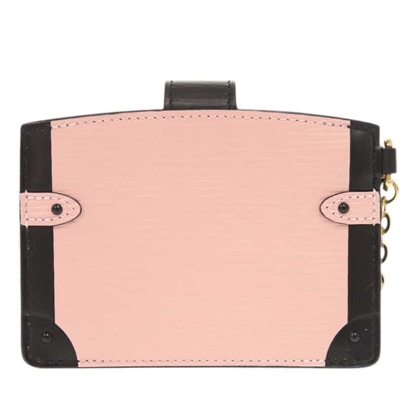 Louis Vuitton Epi Trunk Card Holder Pink Leather Very good condition - Back View