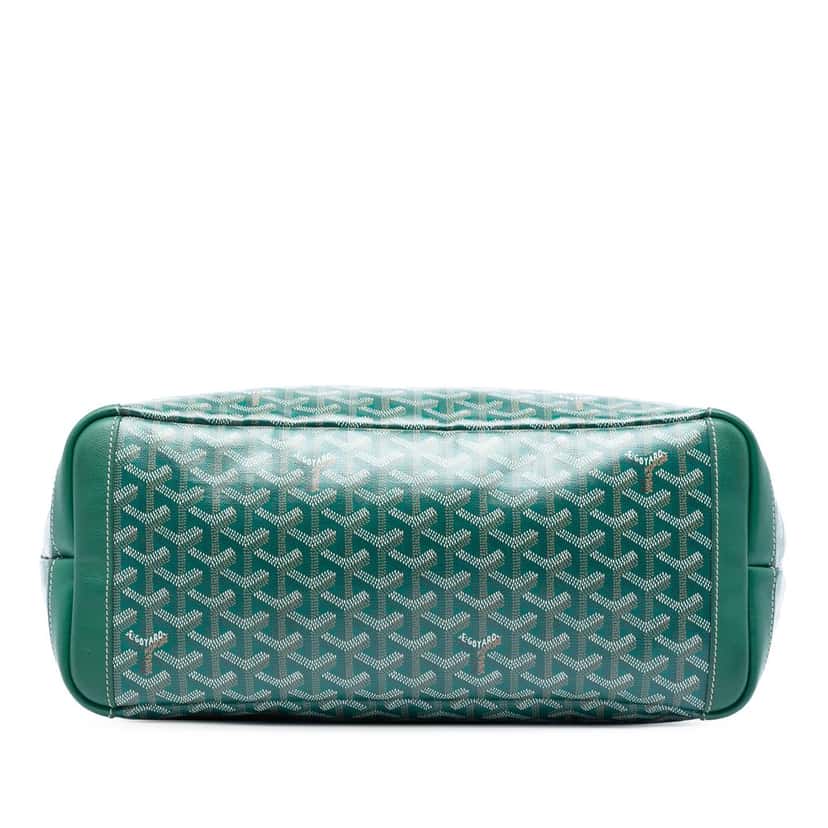 Goyard Goyardine Artois MM Green Very good condition - Inside View
