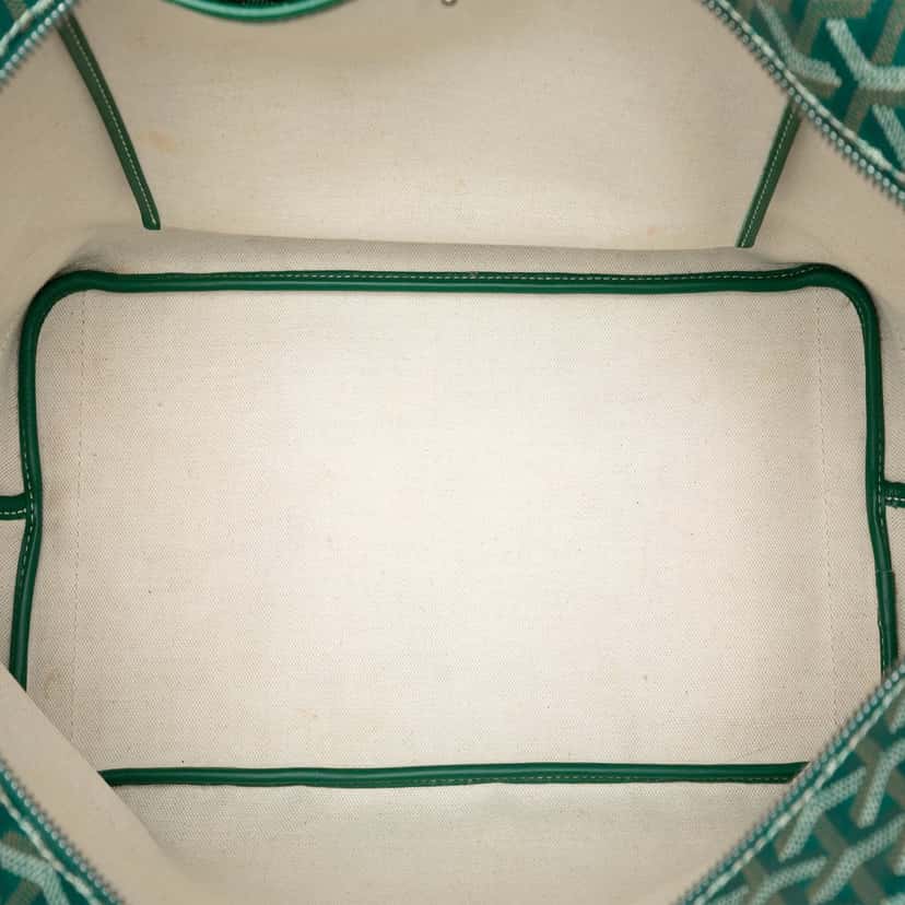 Goyard Goyardine Artois MM Green Very good condition - Model View