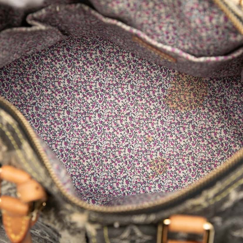 Louis Vuitton Monogram Denim Patchwork Speedy 30 Other Good condition - Model View