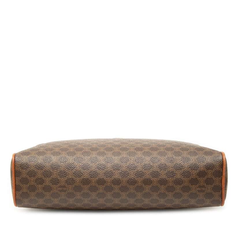 Celine Macadam Coated Canvas Clutch Brown Very good condition - Inside View