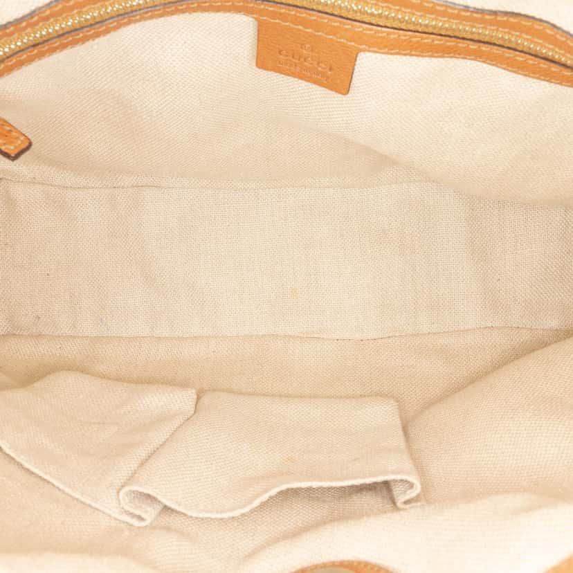 Gucci Leather Marrakech Shoulder Bag Brown Leather Very good condition - Model View