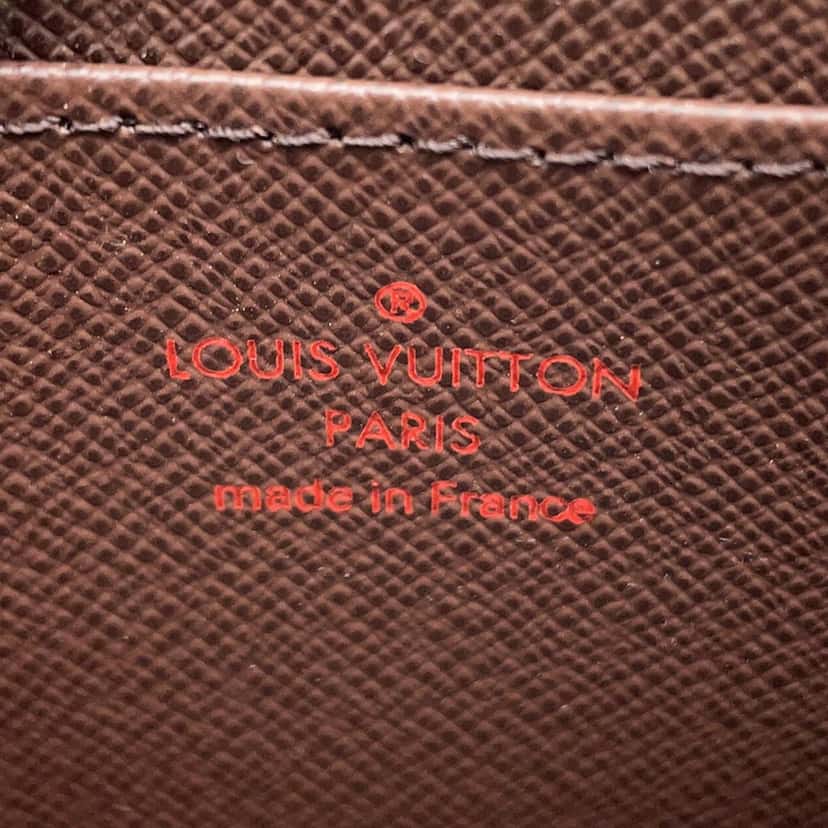 Louis Vuitton Damier Ebene Zippy Coin Pouch Brown Very good condition - Box View