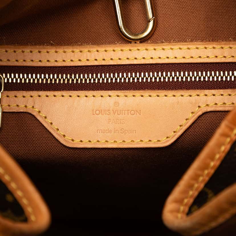 Louis Vuitton Monogram Batignolles Vertical Tote Brown Very good condition - Box View