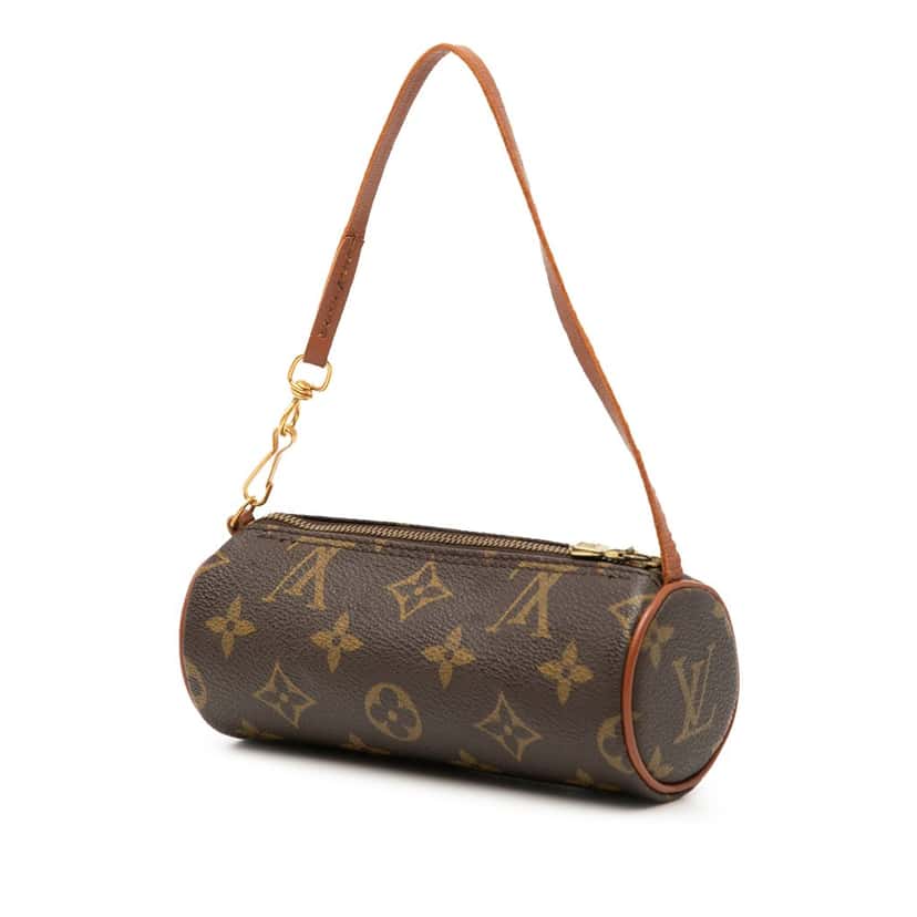 Louis Vuitton Monogram Papillon Pochette Brown Very good condition - Back View