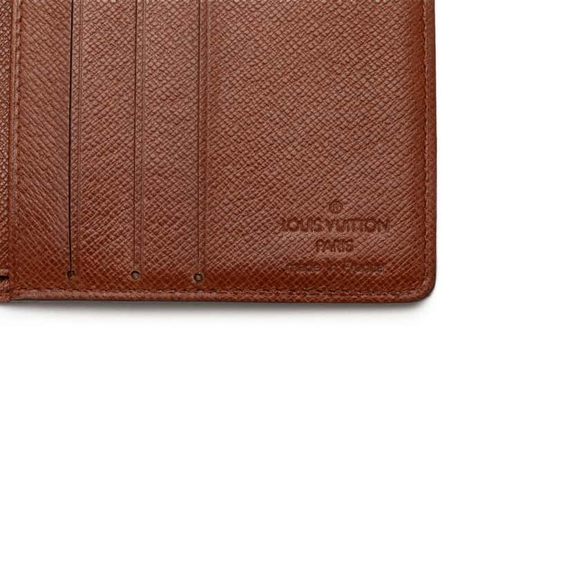 Louis Vuitton Monogram Bifold Small Wallet Brown Very good condition - Box View