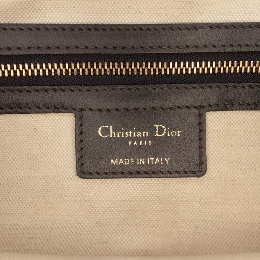 Dior Oblique Canvas Flap Crossbody Blue Very good condition - Box View