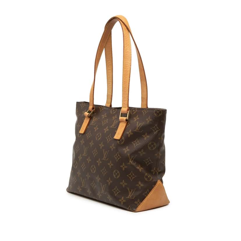 Louis Vuitton Monogram Cabas Piano Brown Very good condition - Back View