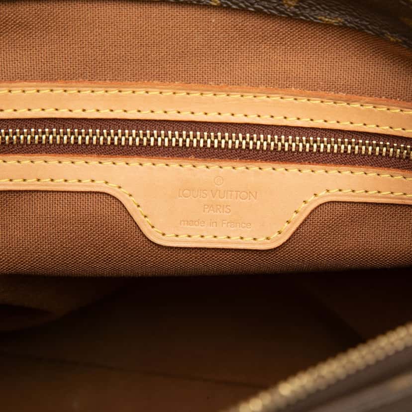 Louis Vuitton Monogram Cabas Piano Brown Very good condition - Box View