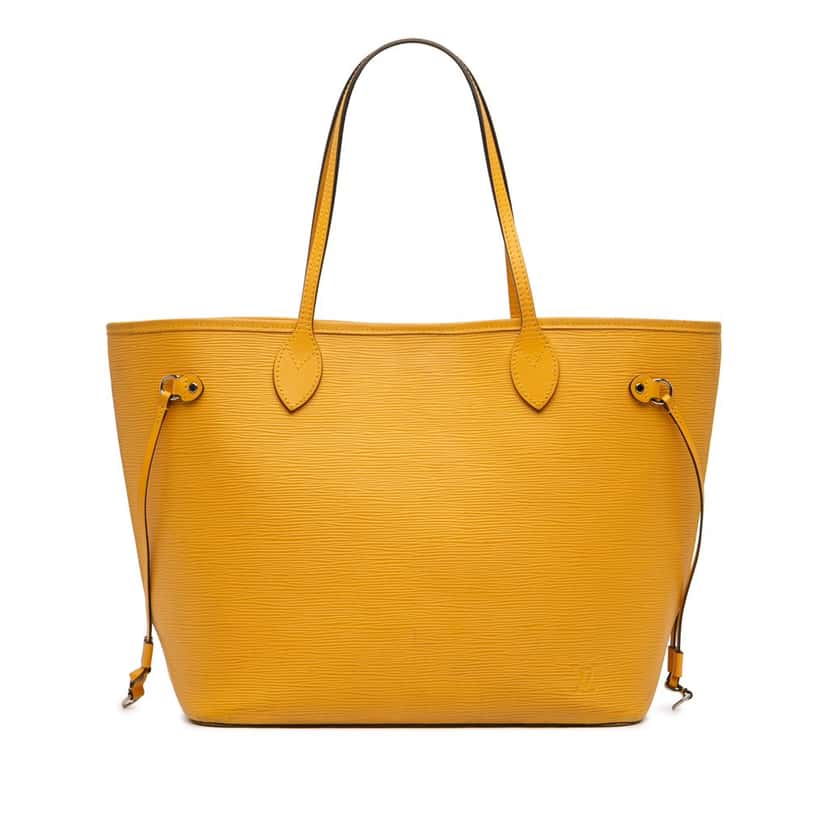Louis Vuitton Epi Neverfull MM Yellow Leather Very good condition - Front View