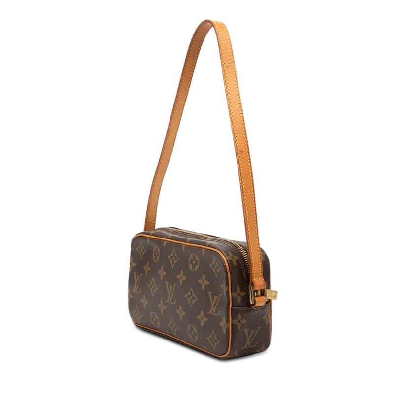 Louis Vuitton Monogram Pochette Cite Brown Very good condition - Back View