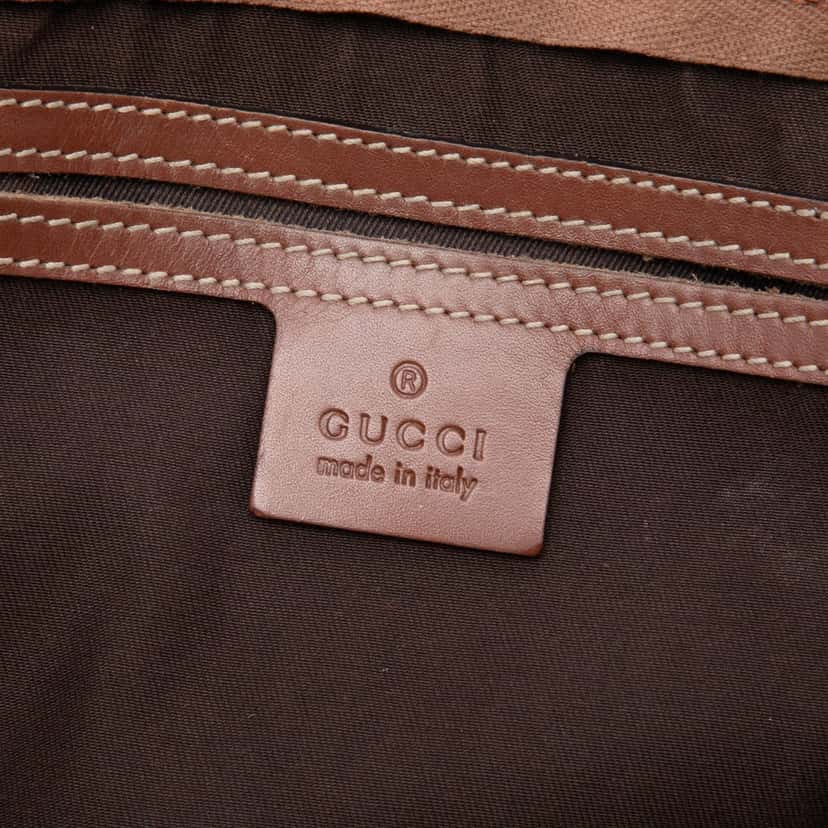 Gucci Medium GG Supreme Joy Boston Bag Beige Very good condition - Box View