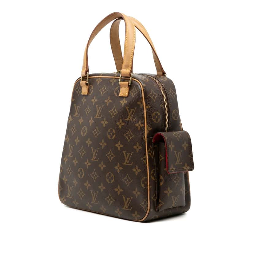 Louis Vuitton Monogram Excentri Cite Brown Very good condition - Back View