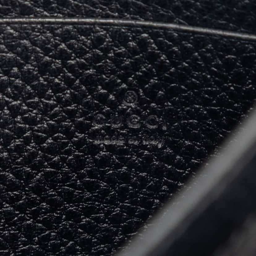 Gucci Calfskin Dionysus Wallet on Chain Black Leather Very good condition - Box View