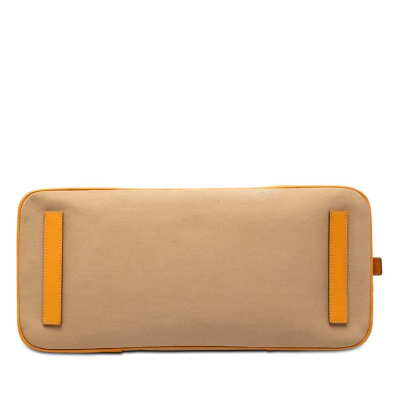 Prada Cinghiale Trimmed Canapa Dome Handbag Beige Very good condition - Inside View
