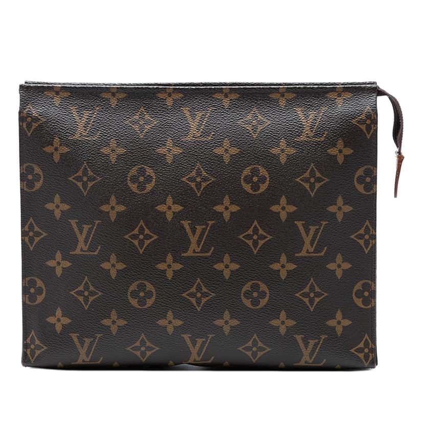 Louis Vuitton Monogram Toiletry Pouch 26 Brown Very good condition - Front View