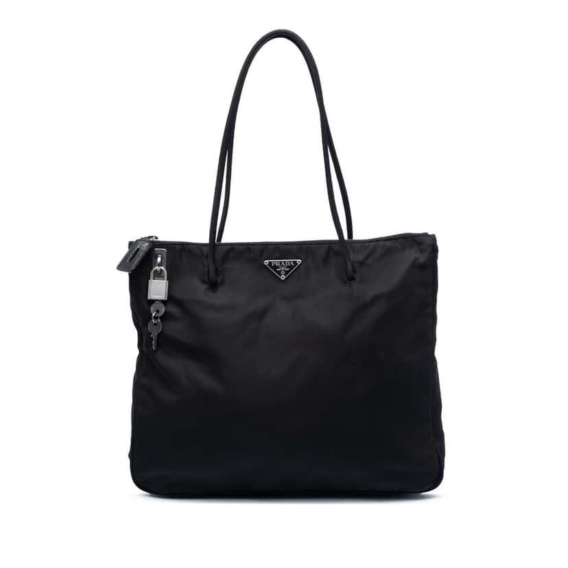Prada Tessuto Tote Black Very good condition - Front View