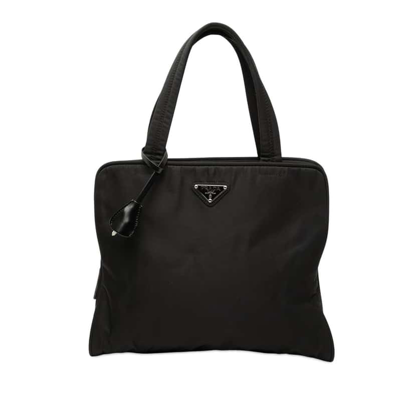 Prada Tessuto Handbag Black Very good condition - Front View