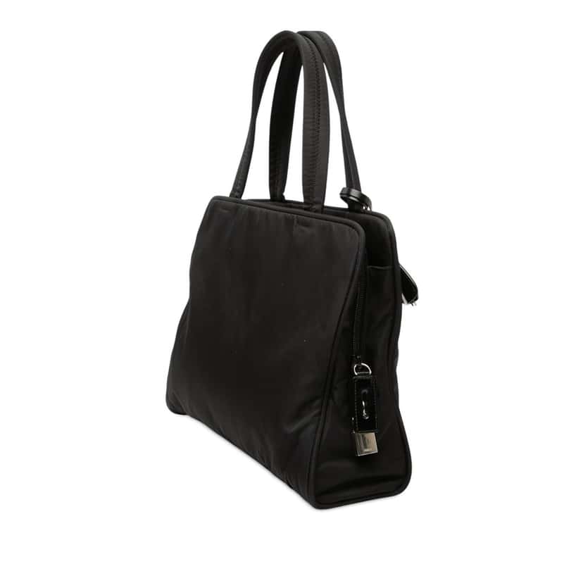 Prada Tessuto Handbag Black Very good condition - Back View