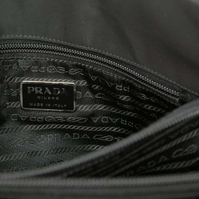 Prada Tessuto Handbag Black Very good condition - Box View