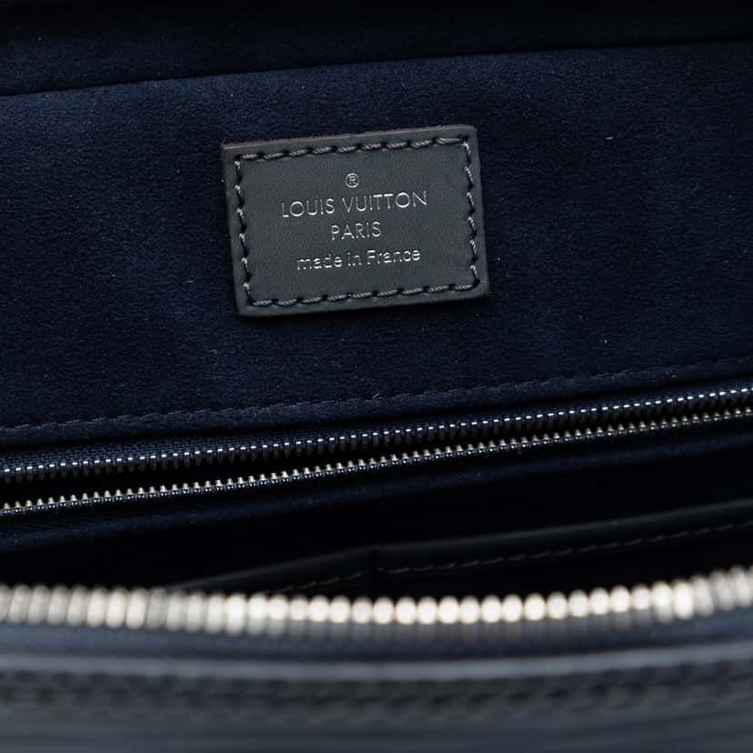 Louis Vuitton Epi Porte Documents Voyage Blue Leather Very good condition - Box View