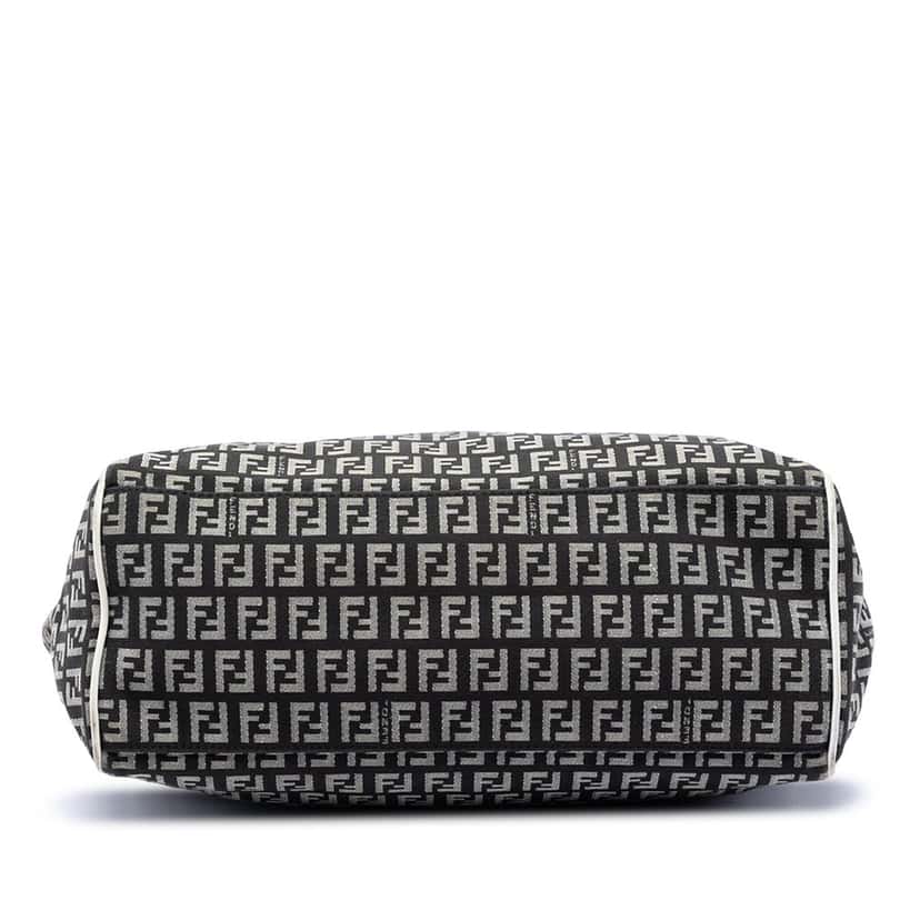 Fendi Zucchino Canvas Tote Black Very good condition - Inside View