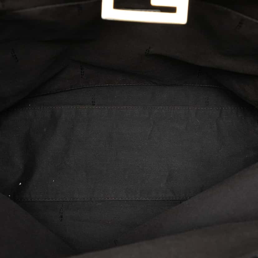 Fendi Zucchino Canvas Tote Black Very good condition - Model View