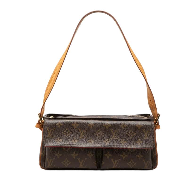 Louis Vuitton Monogram Viva Cite MM Brown Very good condition - Front View