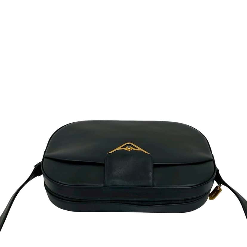 Cartier Leather Sapphire Line Crossbody Blue Leather Very good condition - Model View
