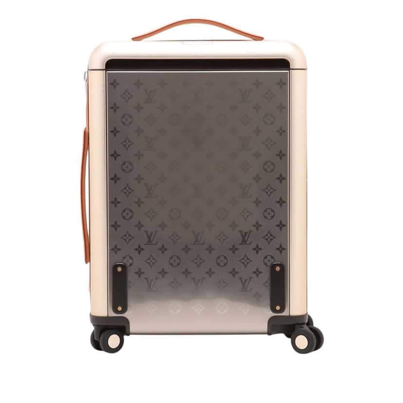 Louis Vuitton Monogram Titanium Horizon 55 Silver Metal Very good condition - Back View