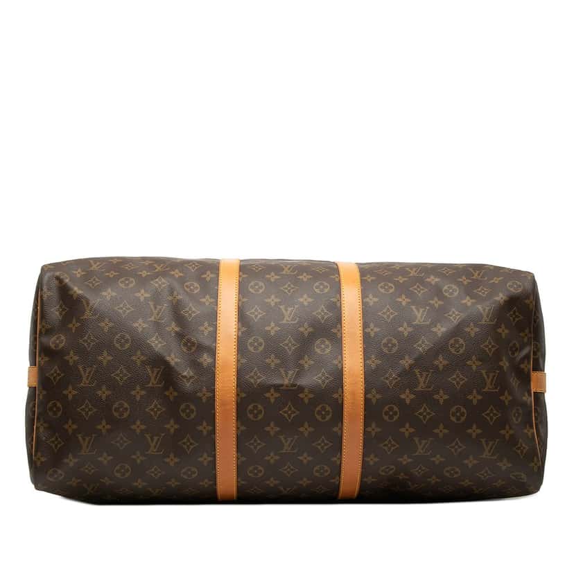 Louis Vuitton Monogram Keepall Bandouliere 60 Brown Good condition - Inside View