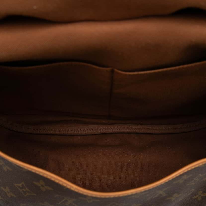 Louis Vuitton Monogram Saumur 35 Brown Very good condition - Model View