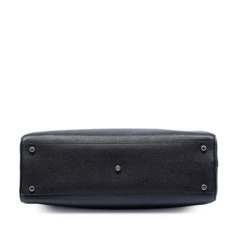 Gucci Medium Leather Zumi Top Handle Bag Black Leather Very good condition - Inside View