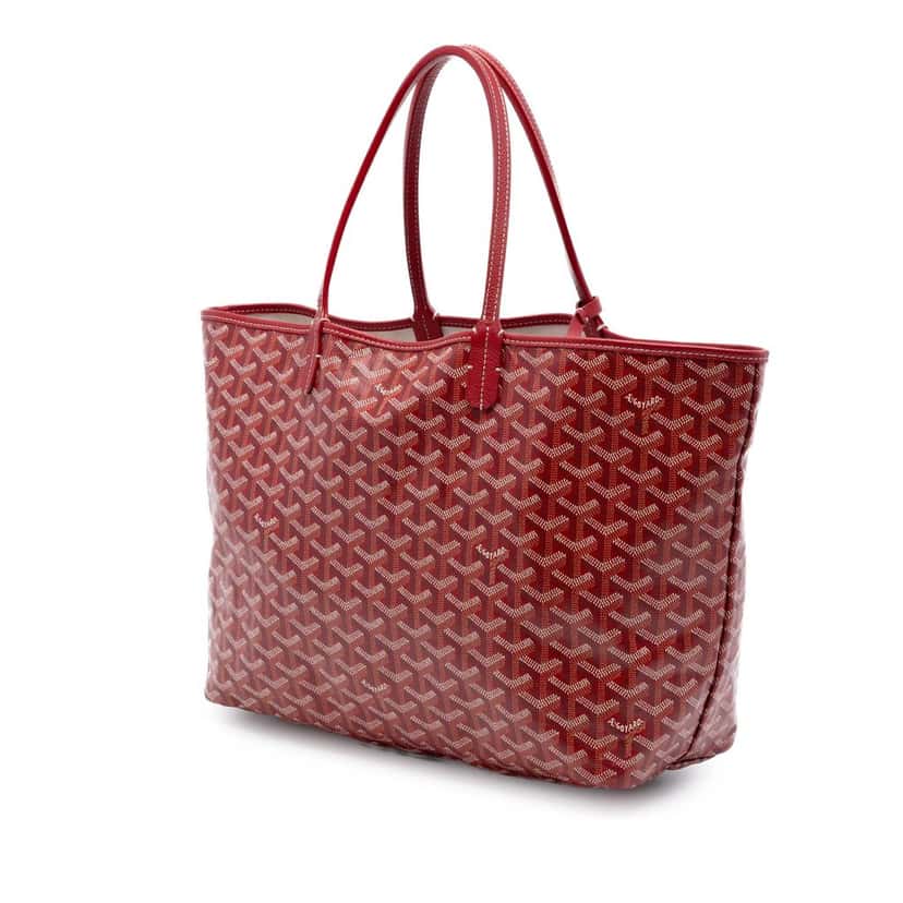 Goyard Goyardine Saint Louis PM Red Very good condition - Back View