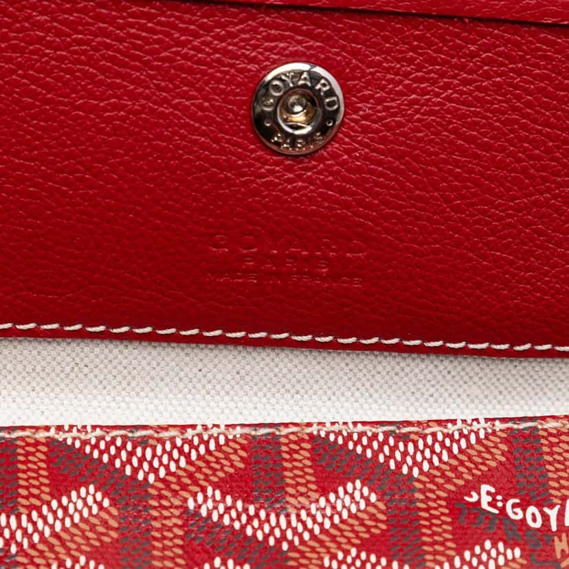 Goyard Goyardine Saint Louis PM Red Very good condition - Box View