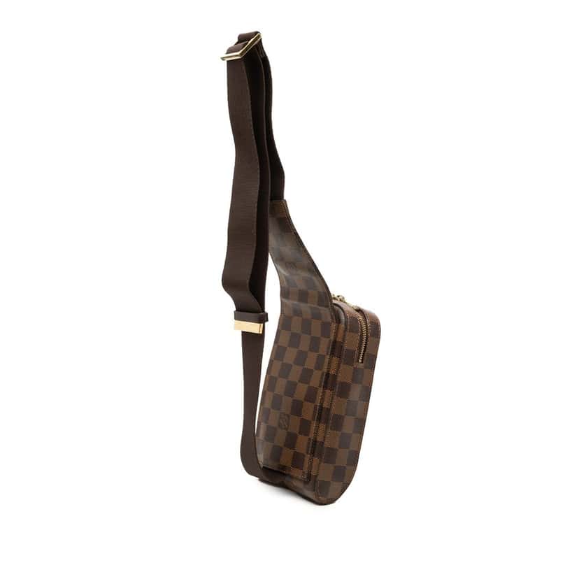 Louis Vuitton Damier Ebene Geronimos Brown Very good condition - Back View