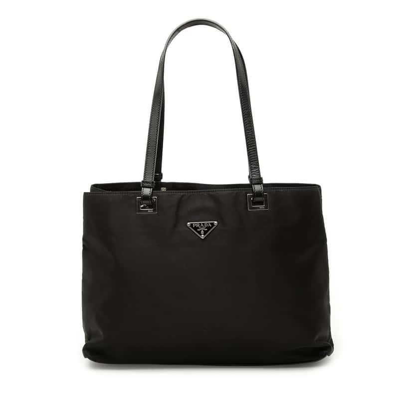 Prada Tessuto Tote Black Very good condition - Front View