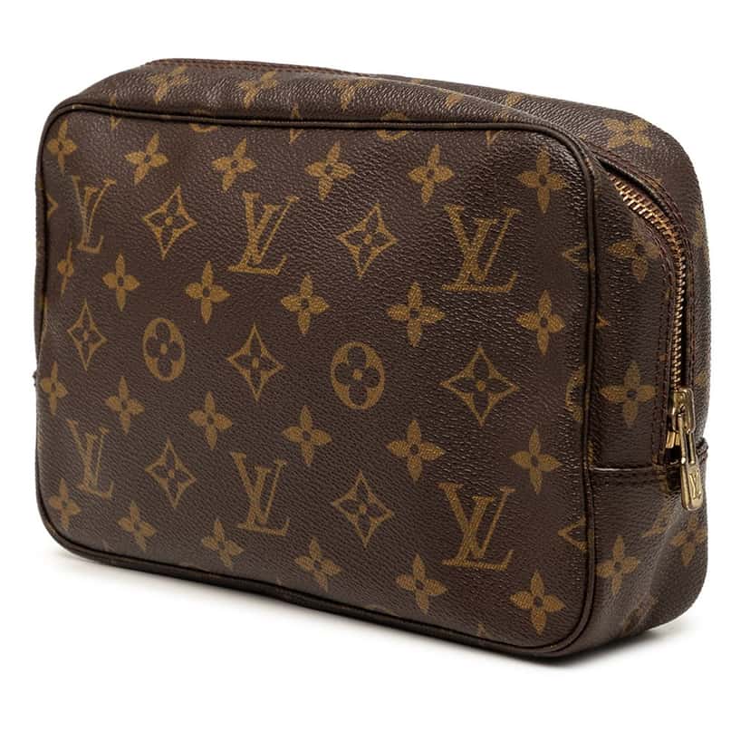 Louis Vuitton Monogram Trousse Toilette 23 Brown Very good condition - Back View
