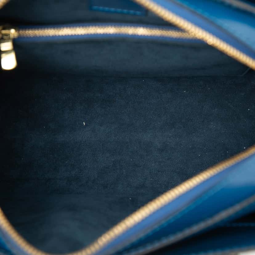 Louis Vuitton Epi Pont Neuf PM Blue Leather Very good condition - Model View