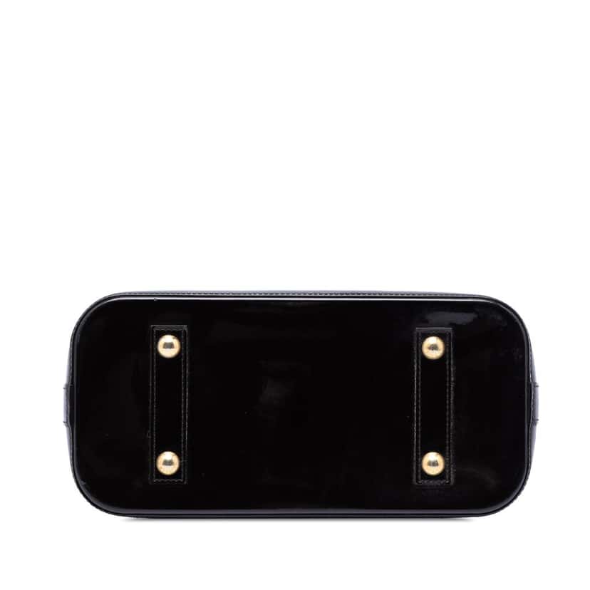 Louis Vuitton Monogram Vernis Alma PM Black Leather Very good condition - Inside View