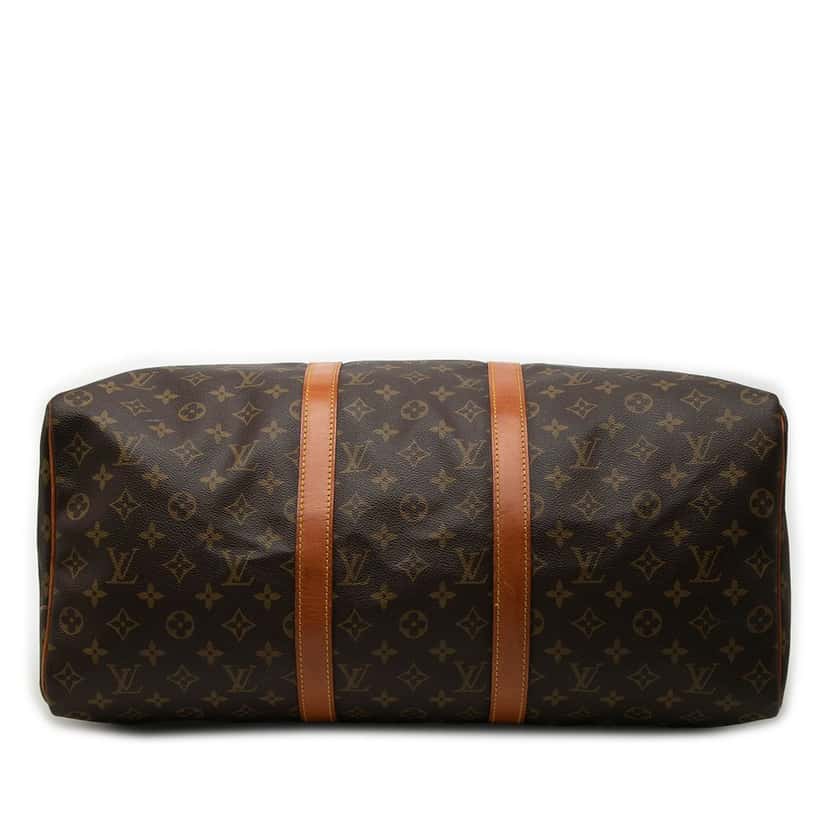 Louis Vuitton Monogram Keepall 50 Brown Good condition - Inside View