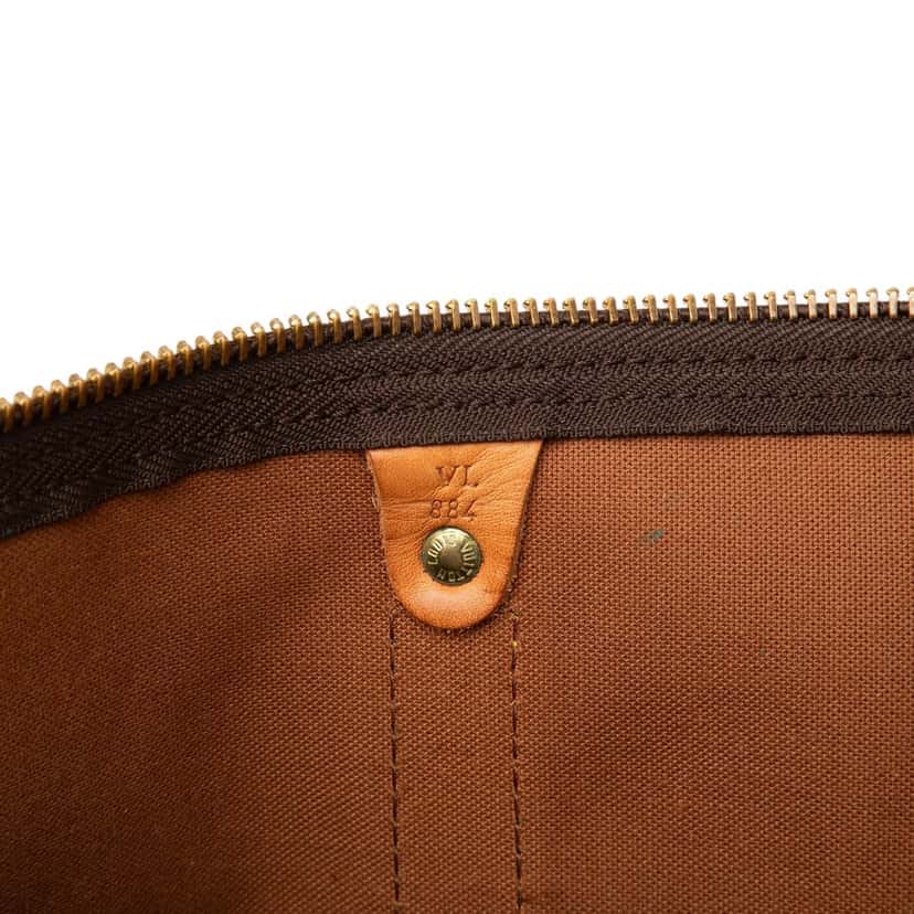 Louis Vuitton Monogram Keepall 50 Brown Good condition - Box View