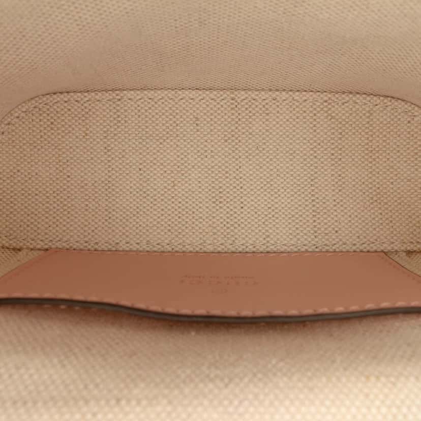 Gucci Mini GG Marmont Matelasse Calfskin Top Handle Vanity Chain Bag Pink Leather Very good condition - Box View