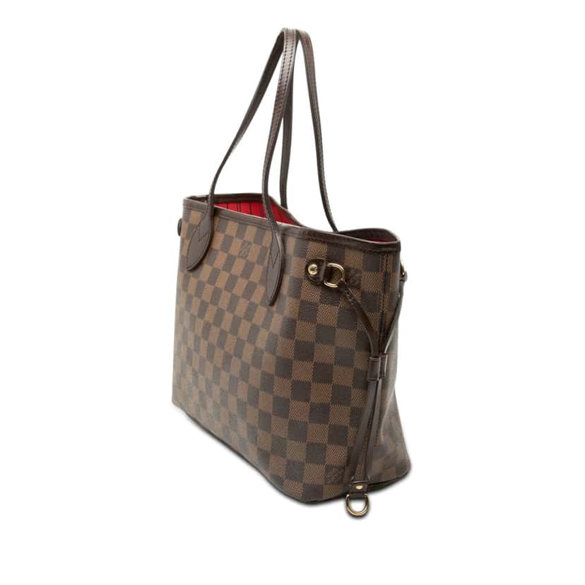 Louis Vuitton Damier Ebene Neverfull PM Brown Very good condition - Back View