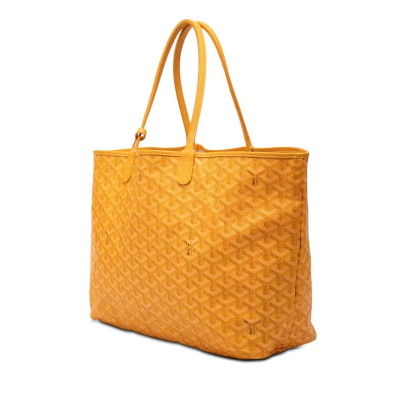 Goyard Goyardine Saint Louis PM Yellow Very good condition - Back View