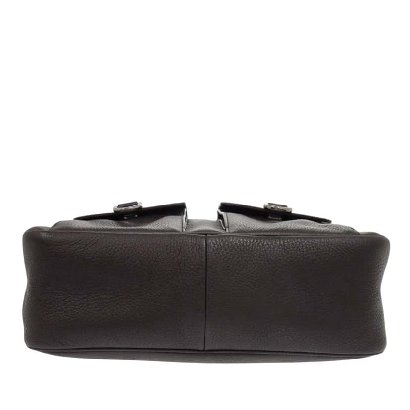 Gucci Calfskin Abbey D Ring Handbag Brown Leather Very good condition - Inside View