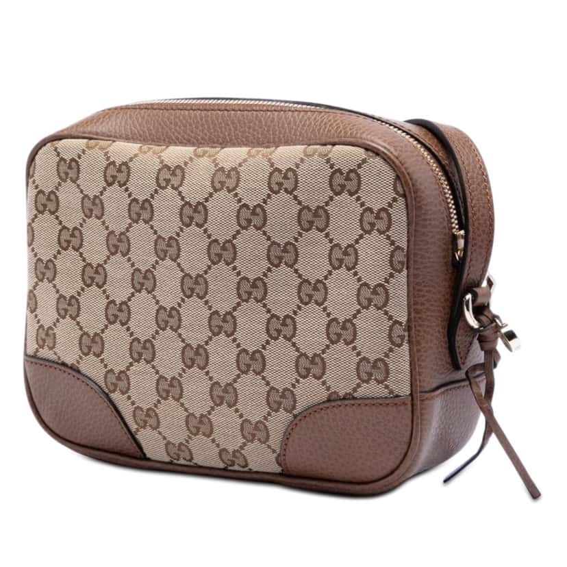 Gucci GG Canvas Bree Crossbody Beige Very good condition - Back View