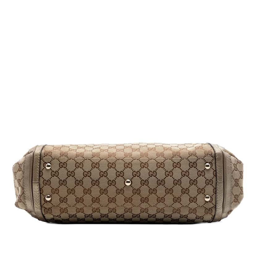 Gucci GG Canvas Bella Convertible Tote Beige Very good condition - Inside View