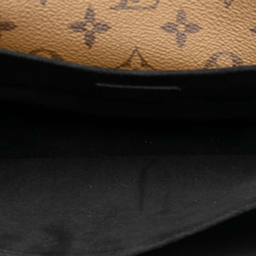 Louis Vuitton Monogram Reverse Pochette Metis Brown Very good condition - Model View